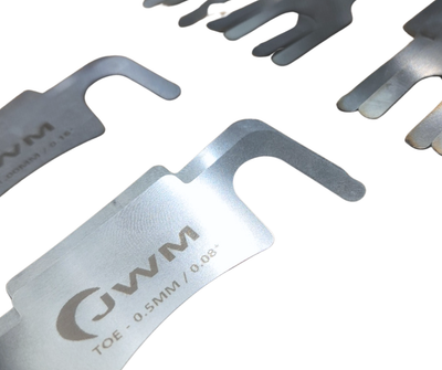 JWM De-Dion Camber and Toe Shims