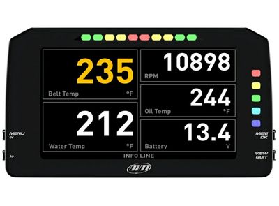 AIM ​MXP 1.3 6&quot; TFT Dash Display Logger