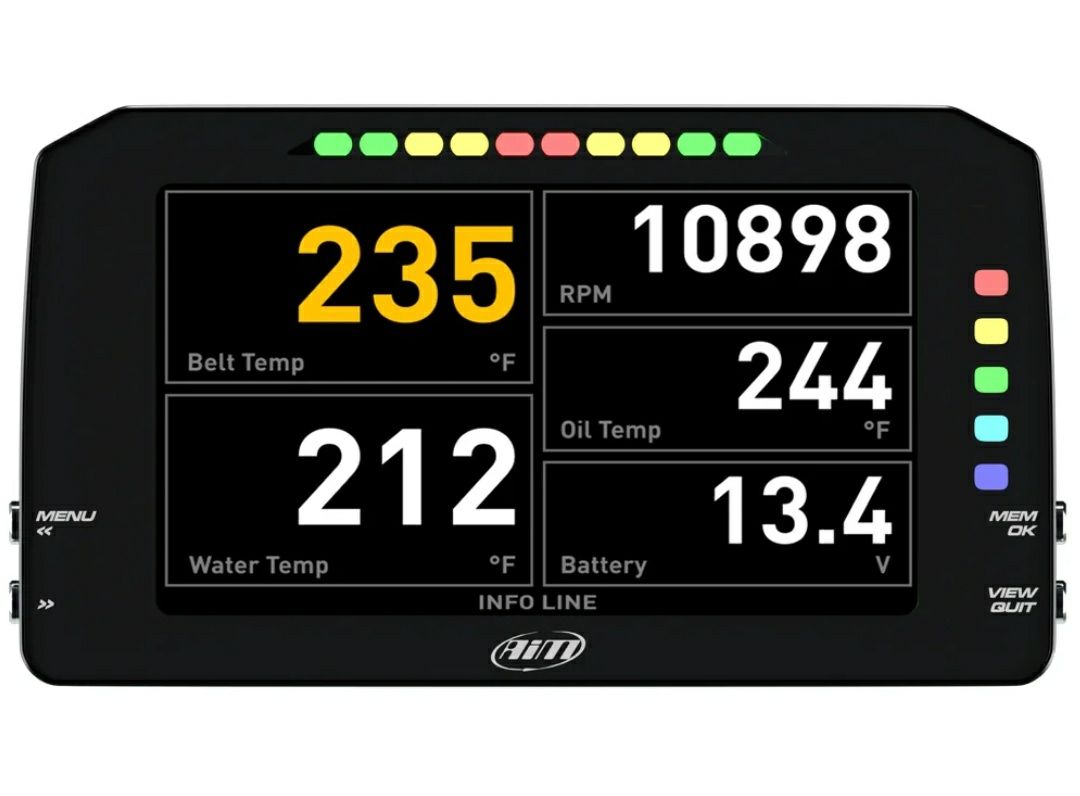 AIM ​MXP 1.3 6&quot; TFT Dash Display Logger