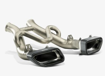 Mclaren 12C Akrapovic Performance Exhaust