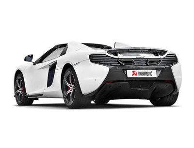 Mclaren 650S Akrapovic Performance Exhaust