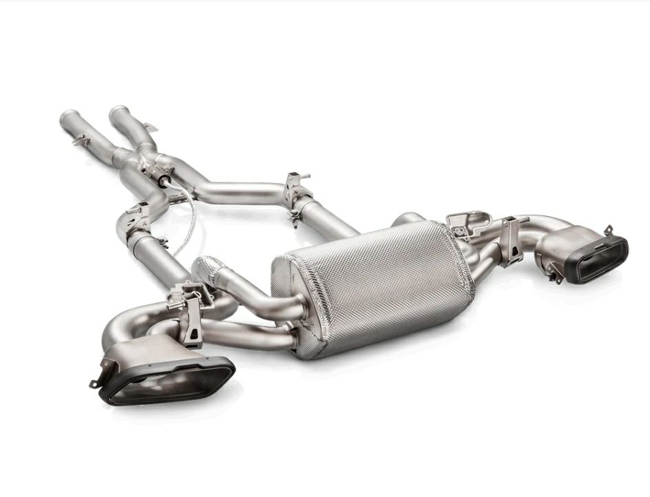 Mercedes AMG GT S Akrapovic Performance Exhaust