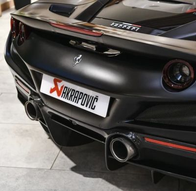 Ferrari F8 Tributo/Spider Akrapovic Performance Exhaust