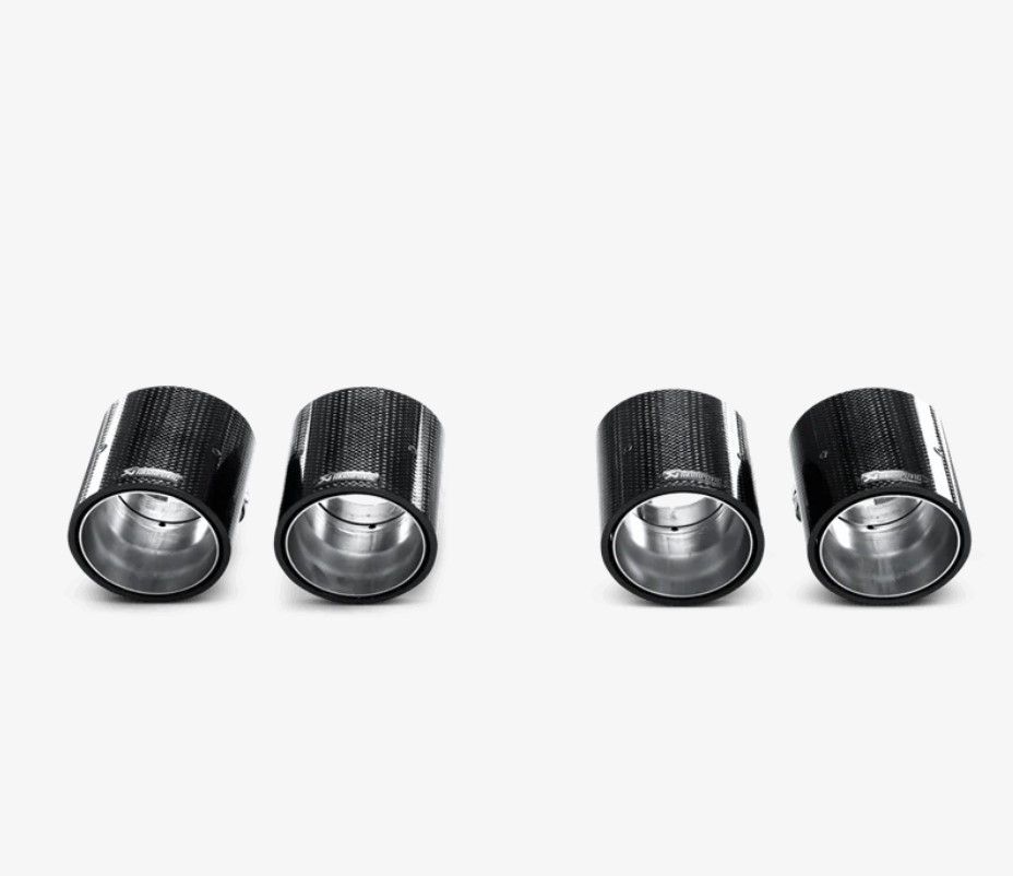 BMW M3 E90/E92/E93 Akrapovic Carbon Tailpipe Set