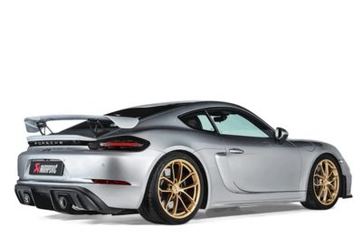 Porsche 718 Cayman GT4 / GTS 4.0 / Boxster GTS 4.0 | Akrapovic | Slip-On Race Line (Titanium)
