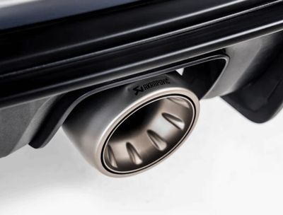 Porsche 718 Cayman GT4 / GTS 4.0 / Boxster GTS 4.0 | Tail Pipe Set (Silver Titanium)