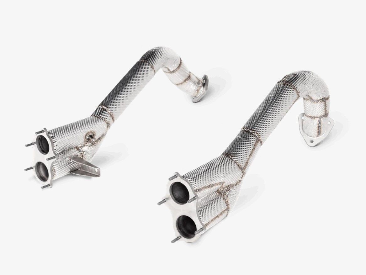 Porsche 718 Cayman GT4 / GTS 4.0 / Boxster GTS 4.0 | Akrapovic | Slip-On Race Line (Titanium)