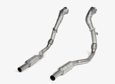 Audi RS6 / RS7 / Performance (C8) | Akrapovic | Downpipe / Link Pipe Set (200 CPSI Catalytic Converters)