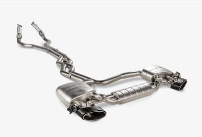Audi RS6 / RS7 / Performance (C8) | Akrapovic | Downpipe / Link Pipe Set (200 CPSI Catalytic Converters)