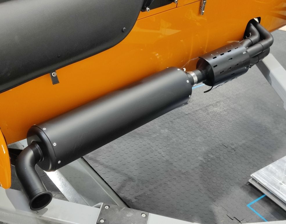 Caterham 7 Exhaust Sleeve Upgrade - Sigma/Duratec