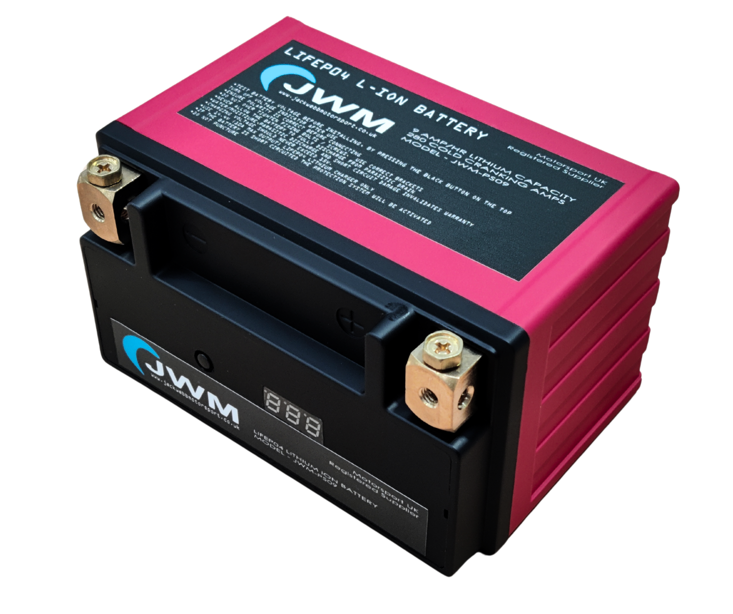 JWM PS-09 LiFePO4 LIGHTWEIGHT LITHIUM BATTERY JWM PS-09 LiFePO4 LIGHTWEIGHT LITHIUM BATTERY