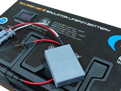 McLaren GEN2 Replacement LiFePO4 Battery with A123 Emulator