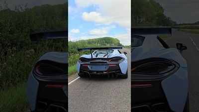 McLaren 540C / 570 Exhaust Rear Section (Stainless Steel)