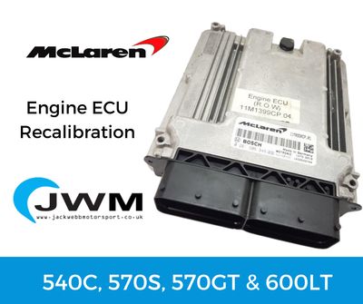 McLaren 540C, 570 & 600LT ECU recalibration McLaren 540C, 570 & 600LT ECU recalibration