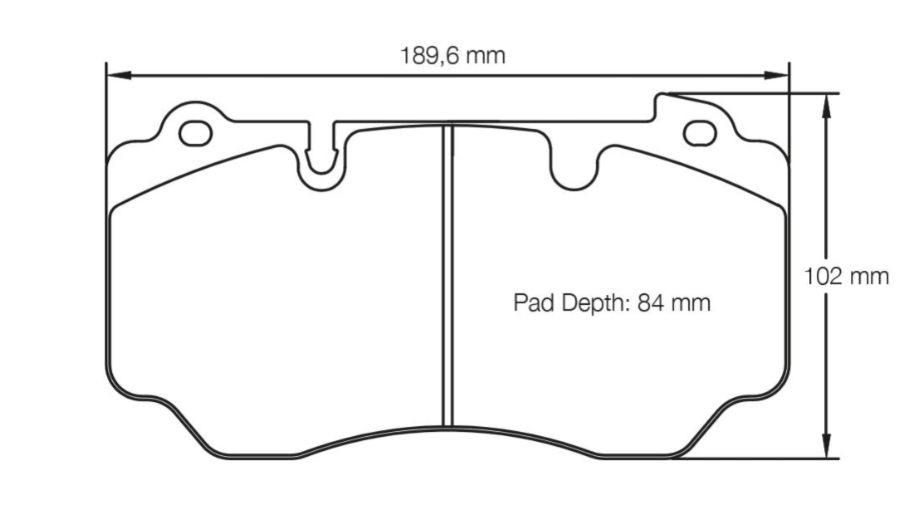 Aston Martin DB9, DBS, Vanquish &amp; Vantage Pagid RSC1 Pad Upgrade - OEM Carbon Brakes, Front Axle