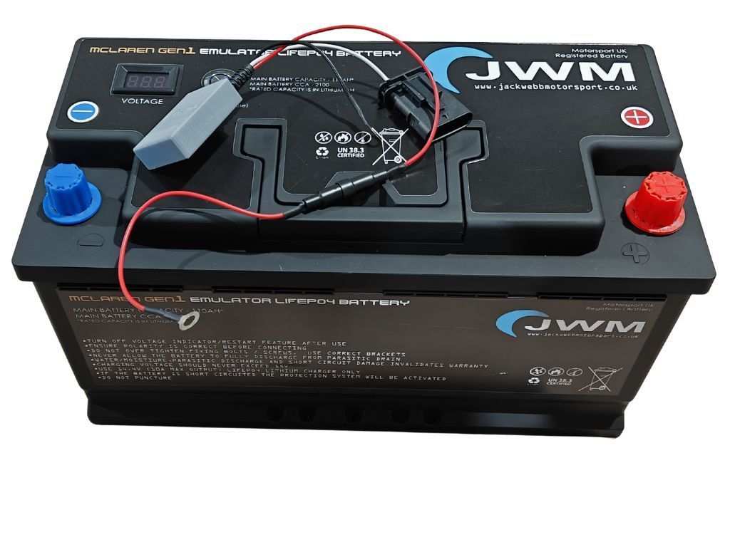 McLaren GEN1 RESTART Replacement LiFePO4 Battery with A123 Emulator