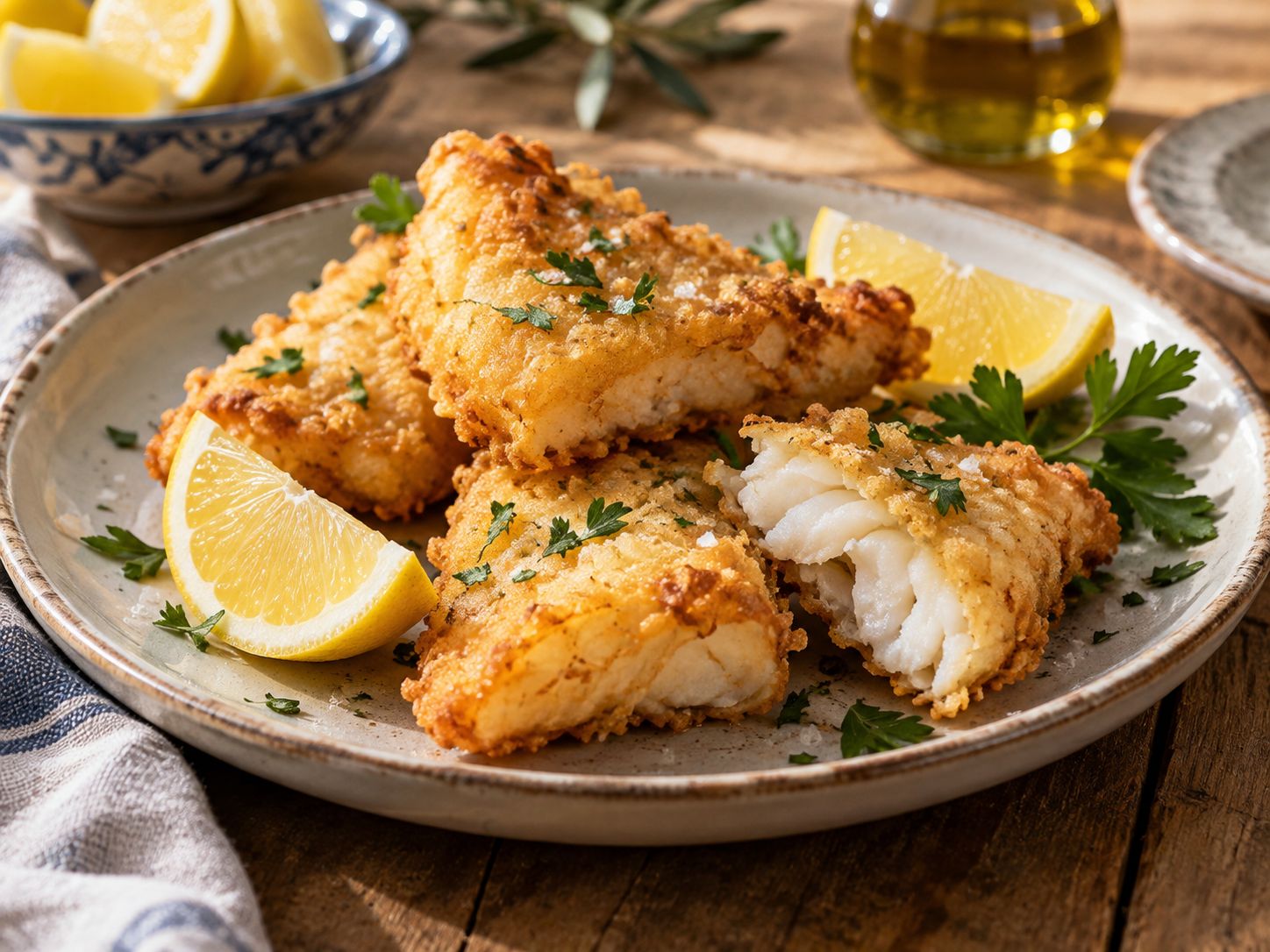 Cotoletta di merluzzo
