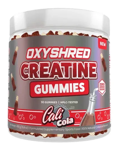 Oxyshred Creatine Gummies 450g, Colour: Cali Cola