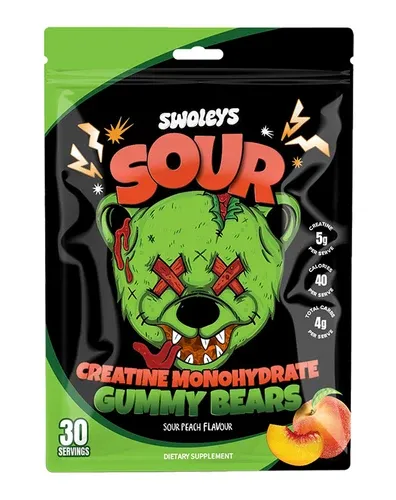 Creatine Gummy Bears by Swoleys