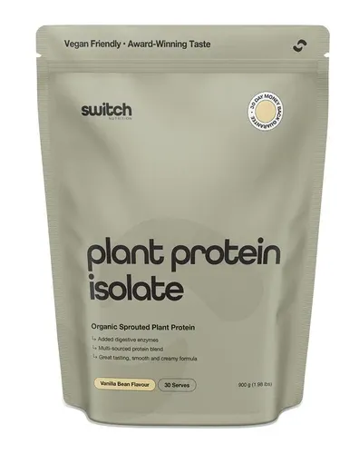 Plant Protein by Switch Nutrition, Flavour: Vanilla Bean
