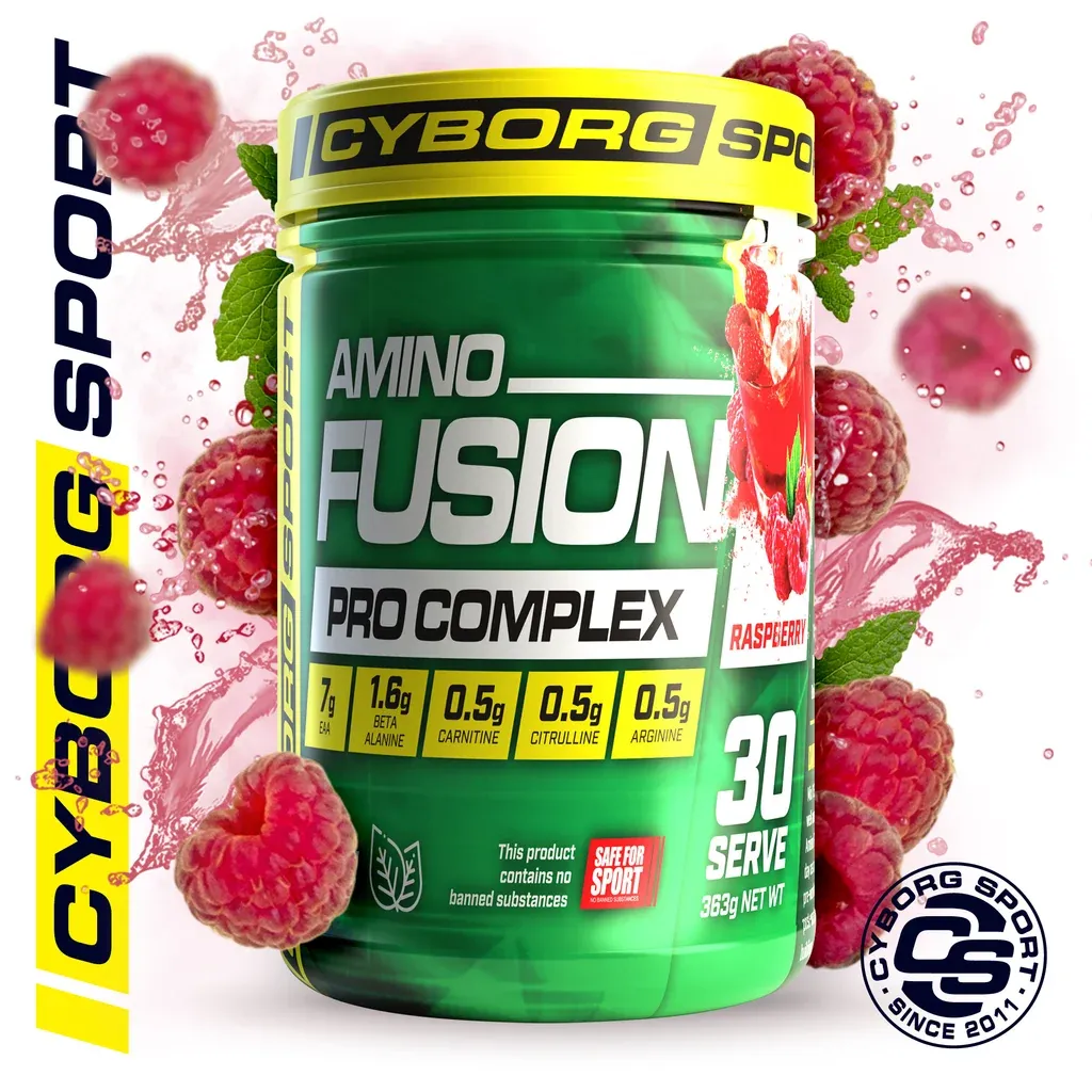Cyborg Sport Amino Fusion, Flavour: Raspberry