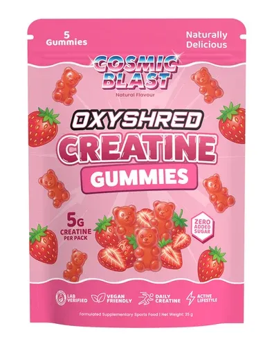 Oxyshred Creatine Gummies 25g, Colour: Cosmic Blast