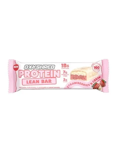 Oxshred Protein Lean Bar, Colour: Strawberries &amp; Cream