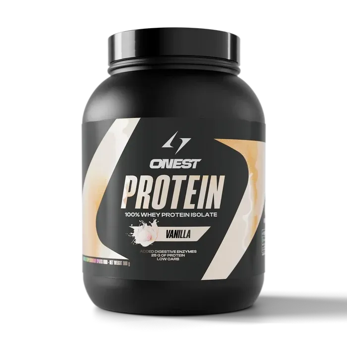 Whey Protein Isolate - 100% - 900g, Falvour: Vanilla