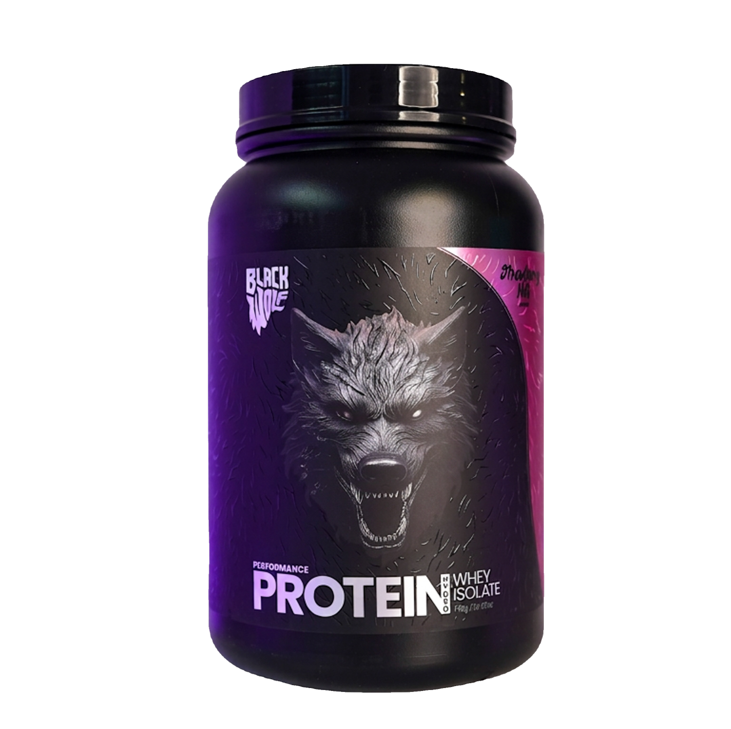 BLACK WOLF Whey Protein Strawberry