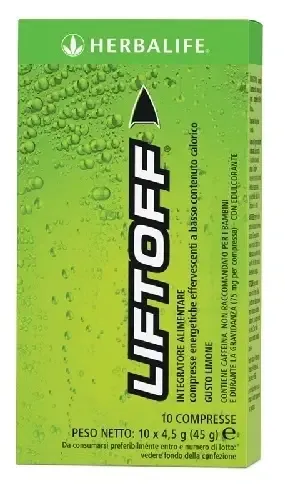 Liftoff Max energy drink lemon flavour 10 sachets