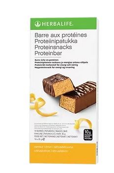 Protein bar lemon flavour