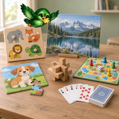 Game Night &amp; Puzzle Time