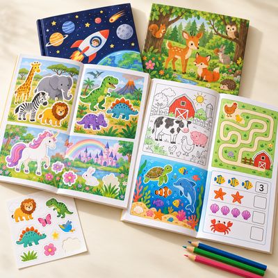 Activity &amp; Sticker Books
