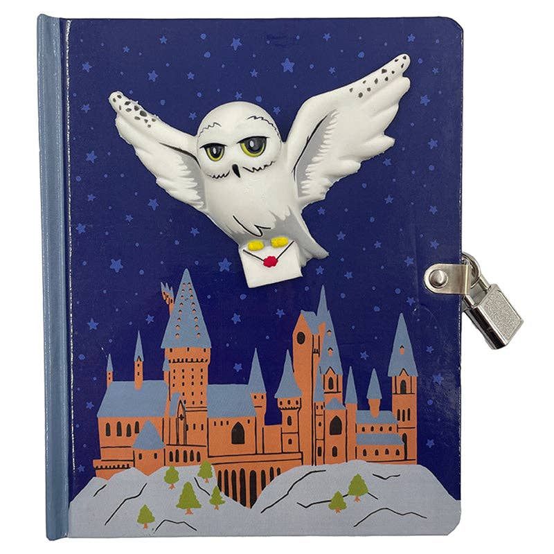 Harry Potter: Hedwig Squishy Lock &amp; Key Diary