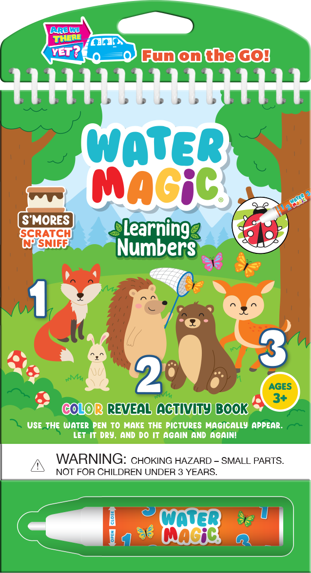 Water Magic: Learning Numbers (S'mores)
