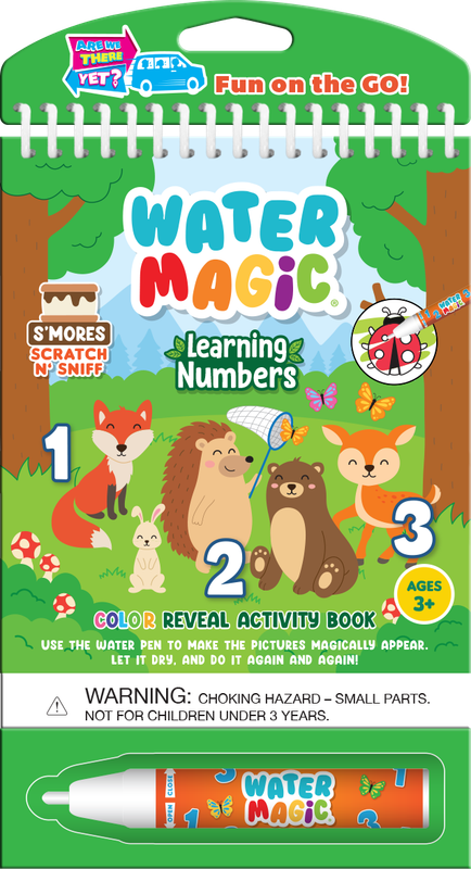 Water Magic: Learning Numbers (S'mores)