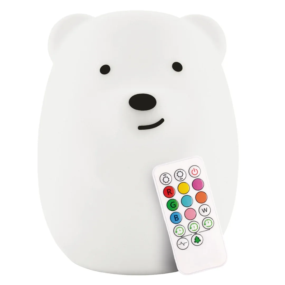 Lumipets® LED Bear Night Light with Remote, Animal: Bear