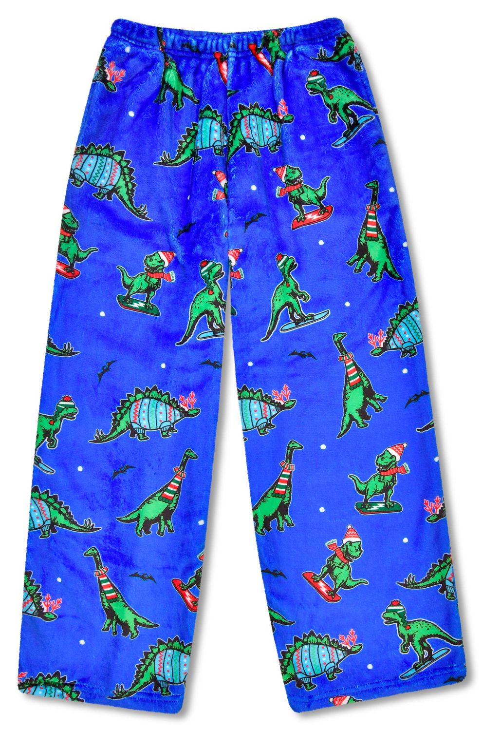 Holiday Dino Plush Pants