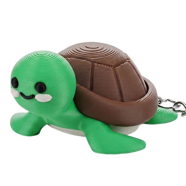 Turtle Fidget Clicker Keychains