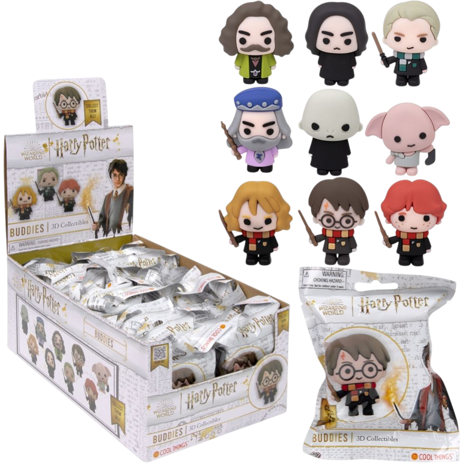 Harry Potter 3D Buddies Figure in Blind Bag