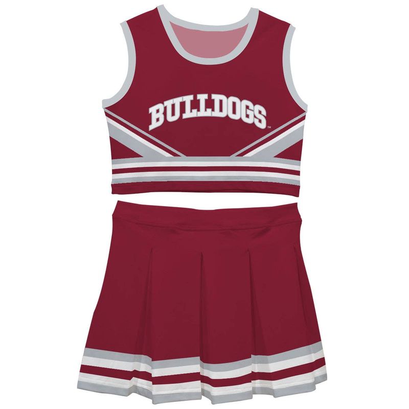 Mississippi State Bulldogs Vive La Fete Game Day Maroon Sleeveless Chearleader Set