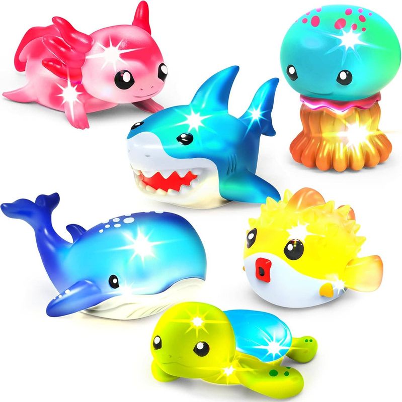 Tub Works® Under the Sea™ Light Up Bath Toys