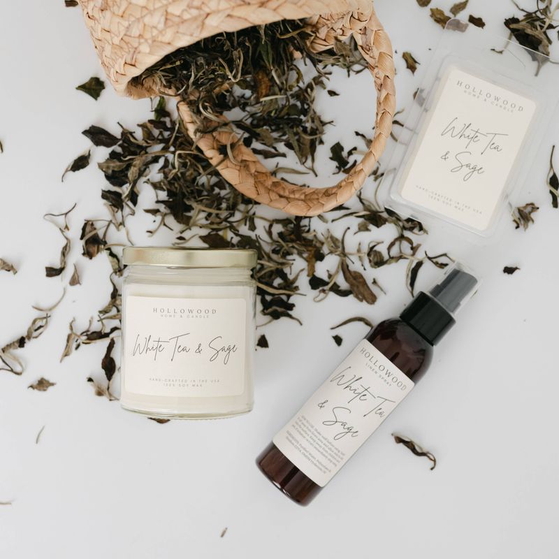 WHITE TEA &amp; SAGE | CANDLES