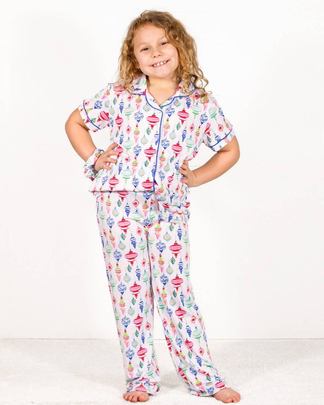 Girl's Whimsical Wonders Sleep Pants Set White/Multi -Asst.