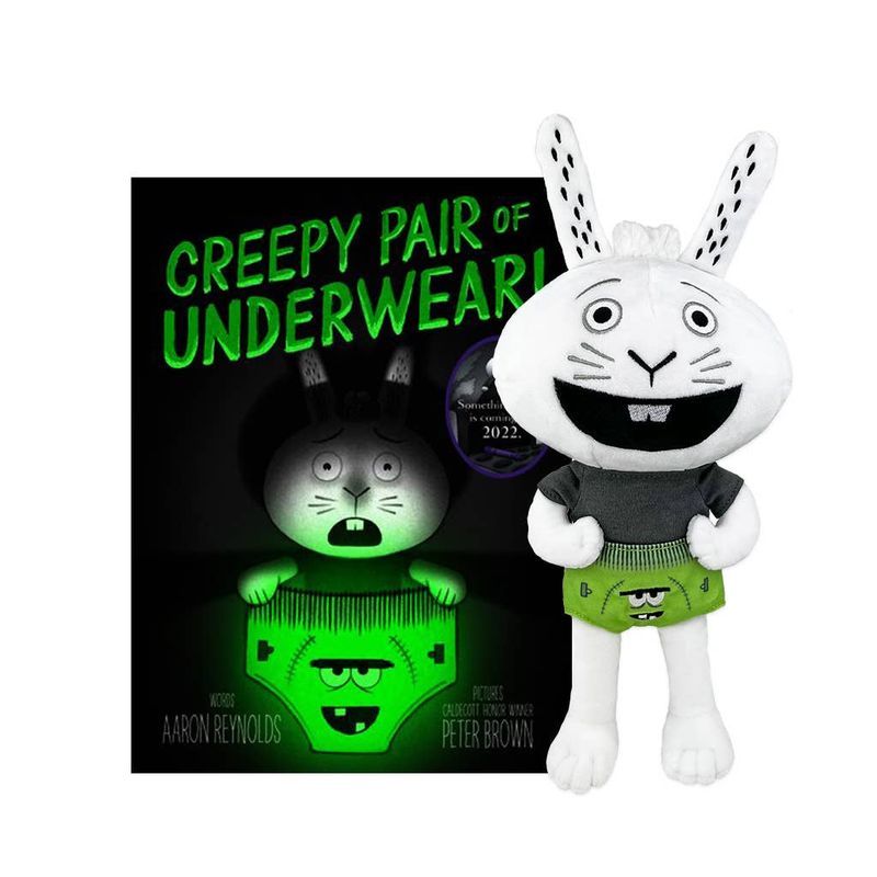 Creepy Pair of Underwear 14" Plush &amp; Hardcover Book Set