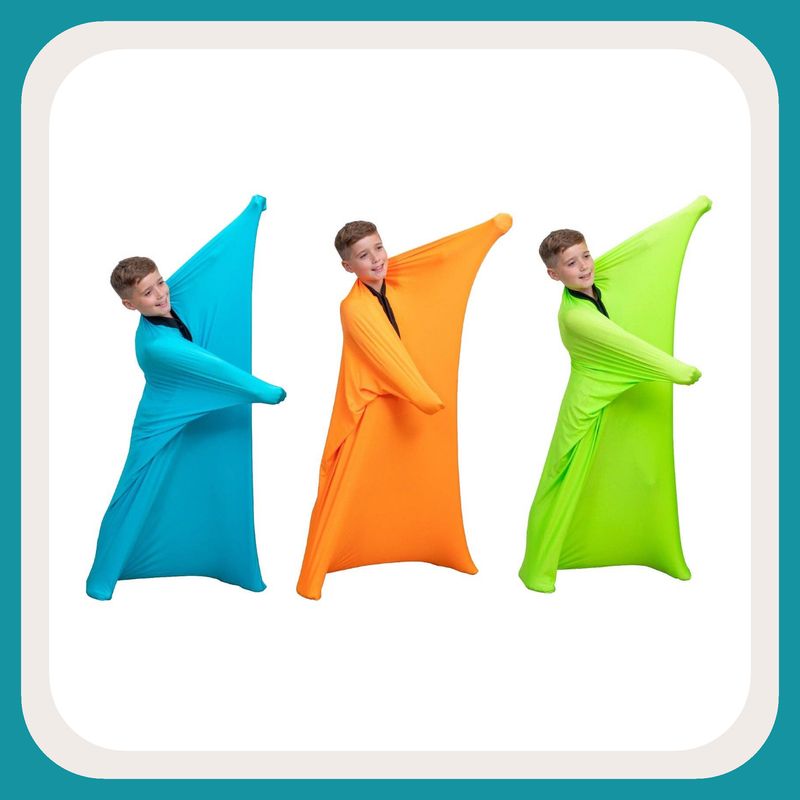 Sensory Stretchy Body Sock - New Snap Closure