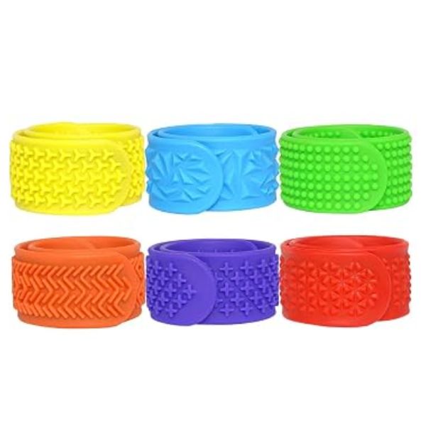 Textured Fidget Snap Bracelets
