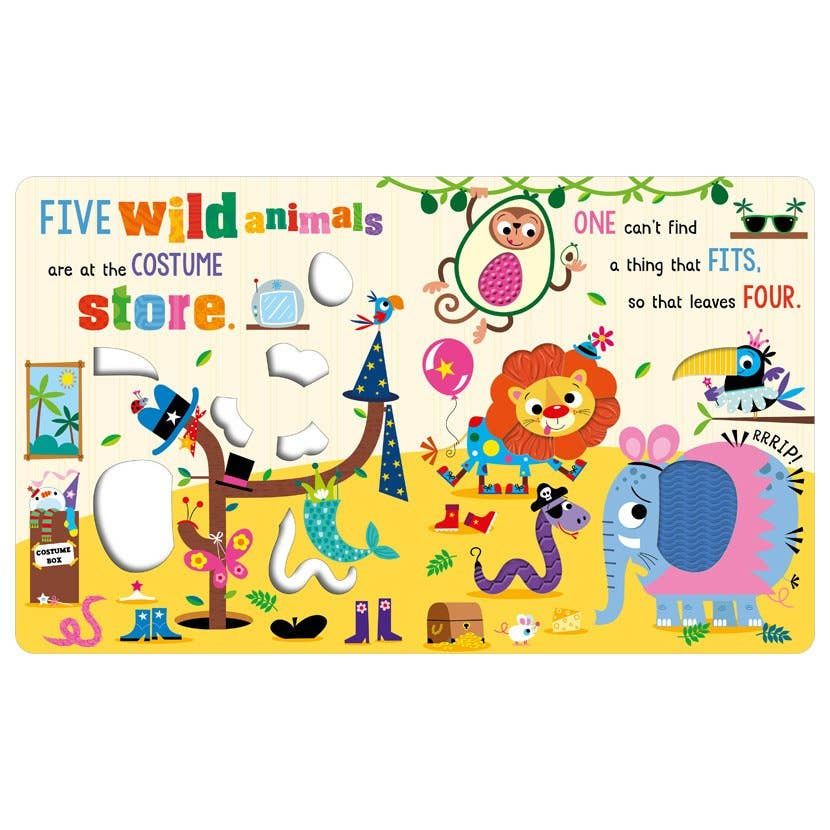 Board Book Never Touch the Wild Animals