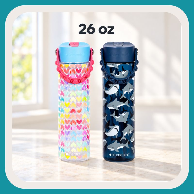 Fidget Handle Kids Tritan Bottle 26oz