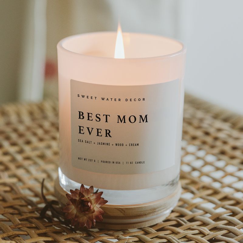 Best Mom Ever! 11 oz Soy Candle - Home Decor &amp; Gifts